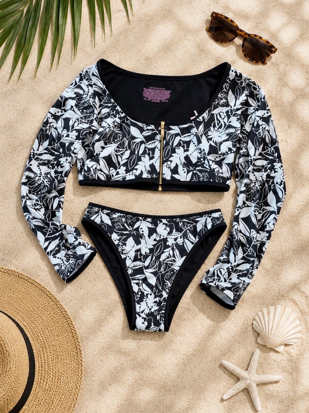 Victoria’s Secret Iconic Palm Rashgaurd XL - Picture 2 of 4